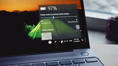 Zo krijg je je batterijpictogram in Windows 10 terug