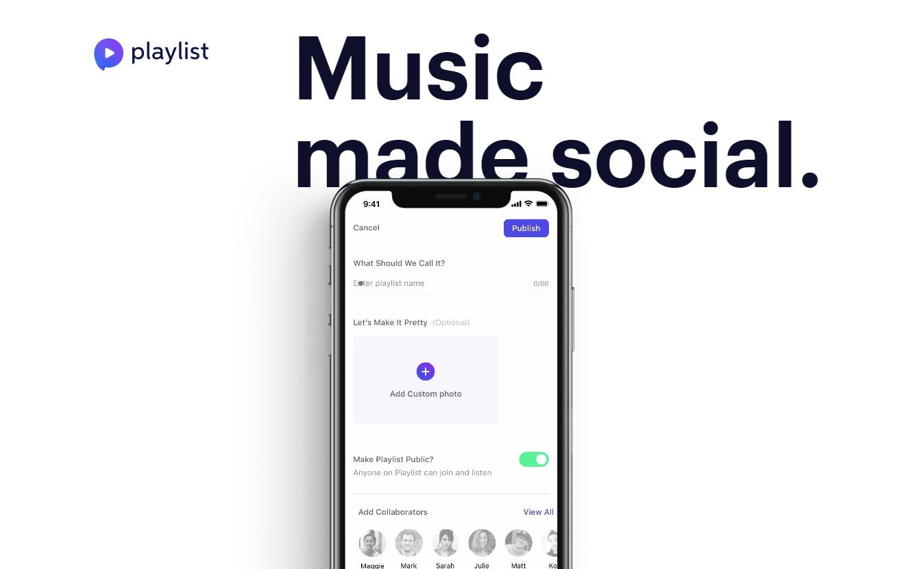 Samen muziek luisteren: is Playlist het nieuwe Spotify?