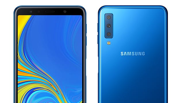 Samsung kondigt Galaxy A7 aan met 'triple camera'