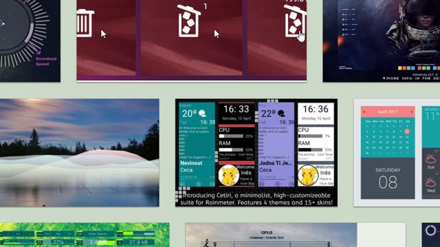Rainmeter: Een nieuwe look voor je bureaublad
