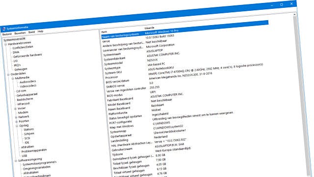 Wat zit er in mijn computer?