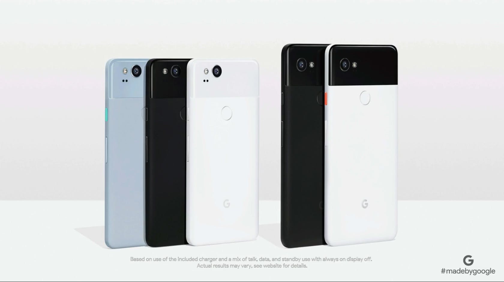 Google toont Pixel 2, Pixel 2 XL en Google Home Max