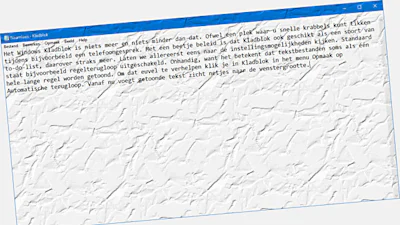 Handige tips voor het Windows Kladblok