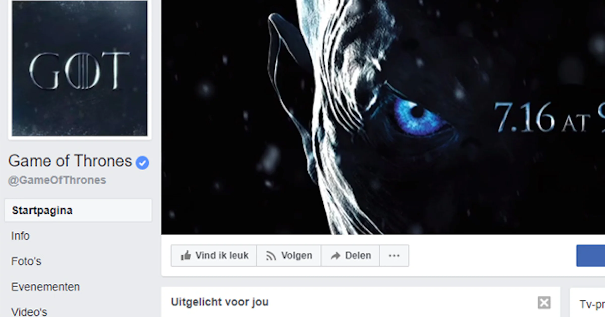 Zo kun je Game of Thrones-spoilers ontwijken op Facebook