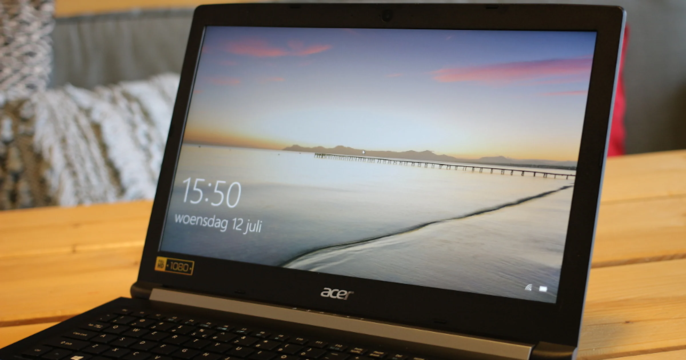 Acer Aspire 7 - Krachtige vingerafdrukmagneet