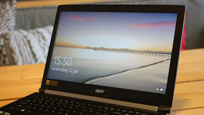 Acer Aspire 7 - Krachtige vingerafdrukmagneet