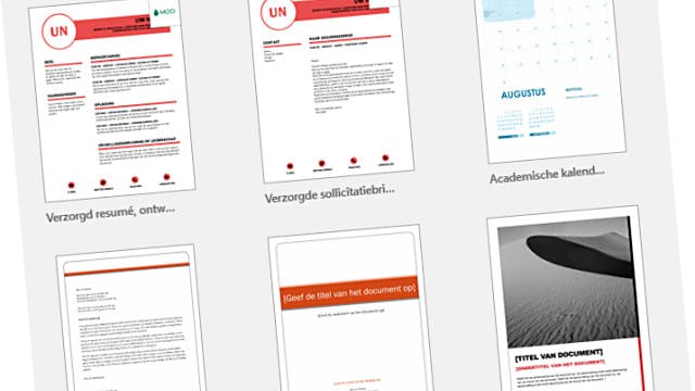 Zo maak je snel een sjabloon in Word