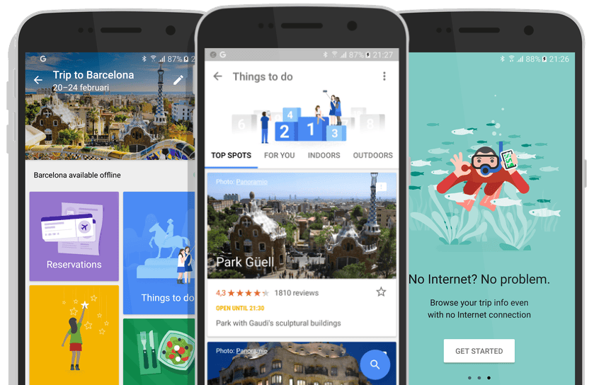 14 tips voor je vakantie met Google Trips