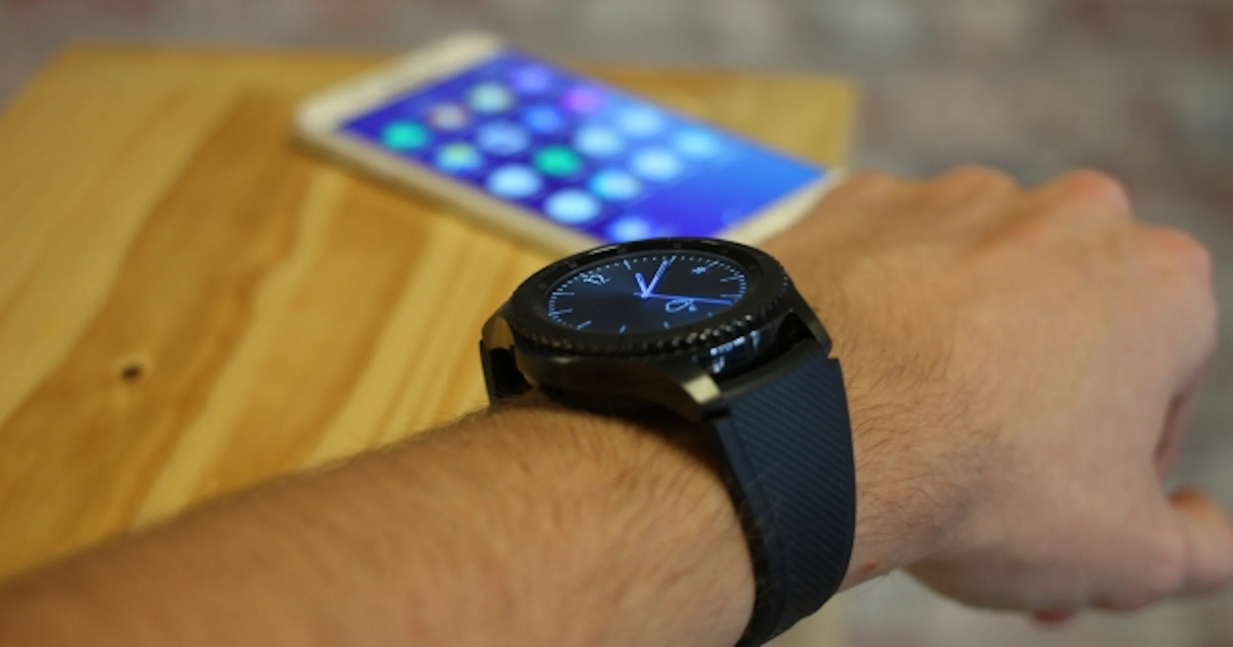 Samsung Gear S3 - Flinke rondingen