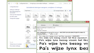 Overal je favoriete lettertypen installeren met portable apps