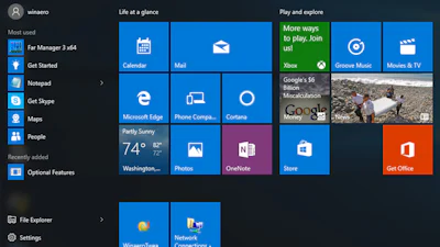 Zo kun je websites toevoegen aan het Windows 10 startmenu