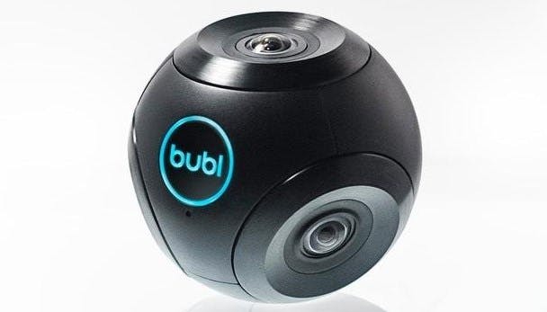 Bublcam - De eerste 360 graden-actiecamera