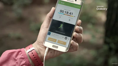 Galaxy S7 in gelekte Samsung video