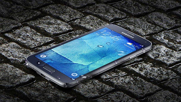 Samsung Galaxy S5 Neo - geen 'spat' veranderd