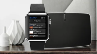 Je Sonos Play besturen met je Apple Watch
