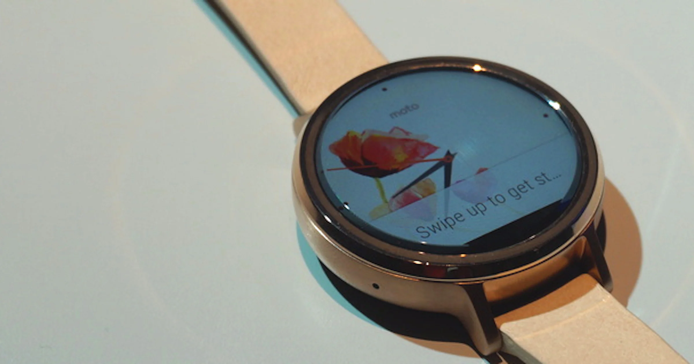 De nieuwe Moto 360 smartwatch in beeld