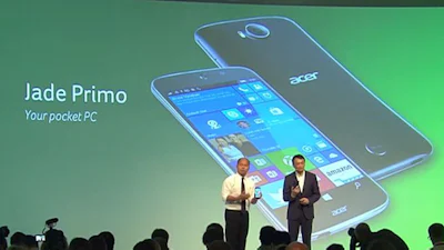 Acer Jade Primo: Eerste smartphone-pc met Windows 10