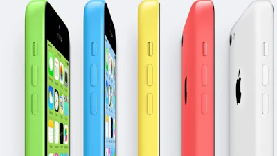 Vrouwen ontdekken de iPhone 5c