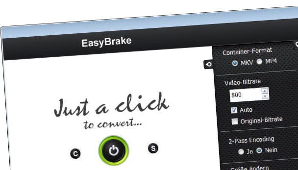 EasyBrake - Snel en makkelijk video converteren