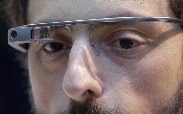 Foto's van opvouwbare Google Glass online