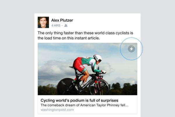 Facebook rolt Instant Articles uit naar iOS