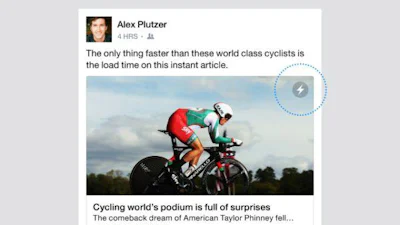 Facebook rolt Instant Articles uit naar iOS