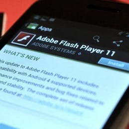 Adobe stopt met Flash-ondersteuning Android