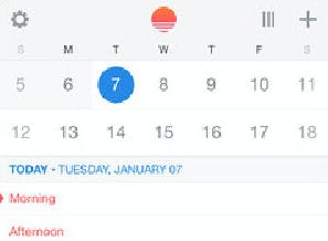 Einde voor kalender-app Sunrise