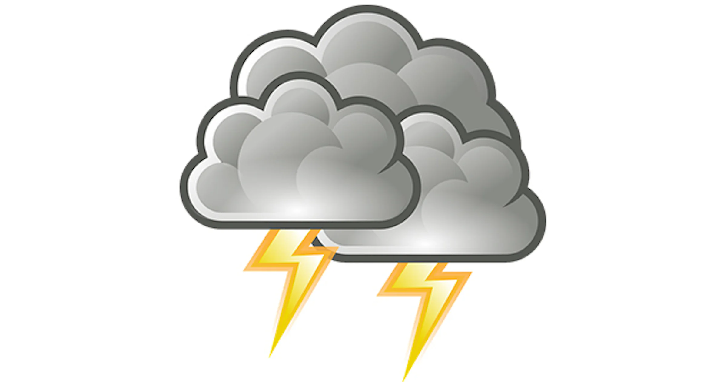 Apps met onweer-voorspelling: Houd het droog!