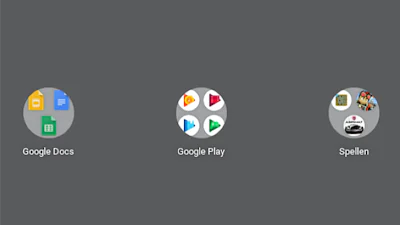 Apps groeperen op je Chromebook