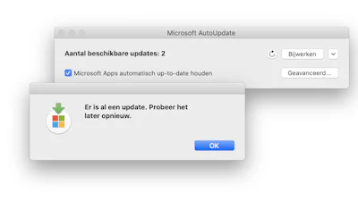 Office AutoUpdate deblokkeren op macOS