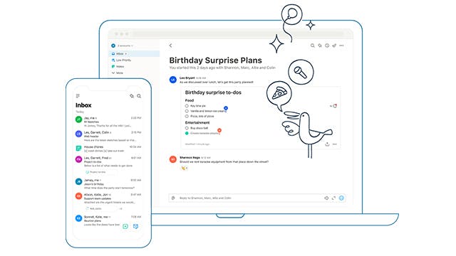 Twobird: mailclient met ingebouwde todo-lijstjes