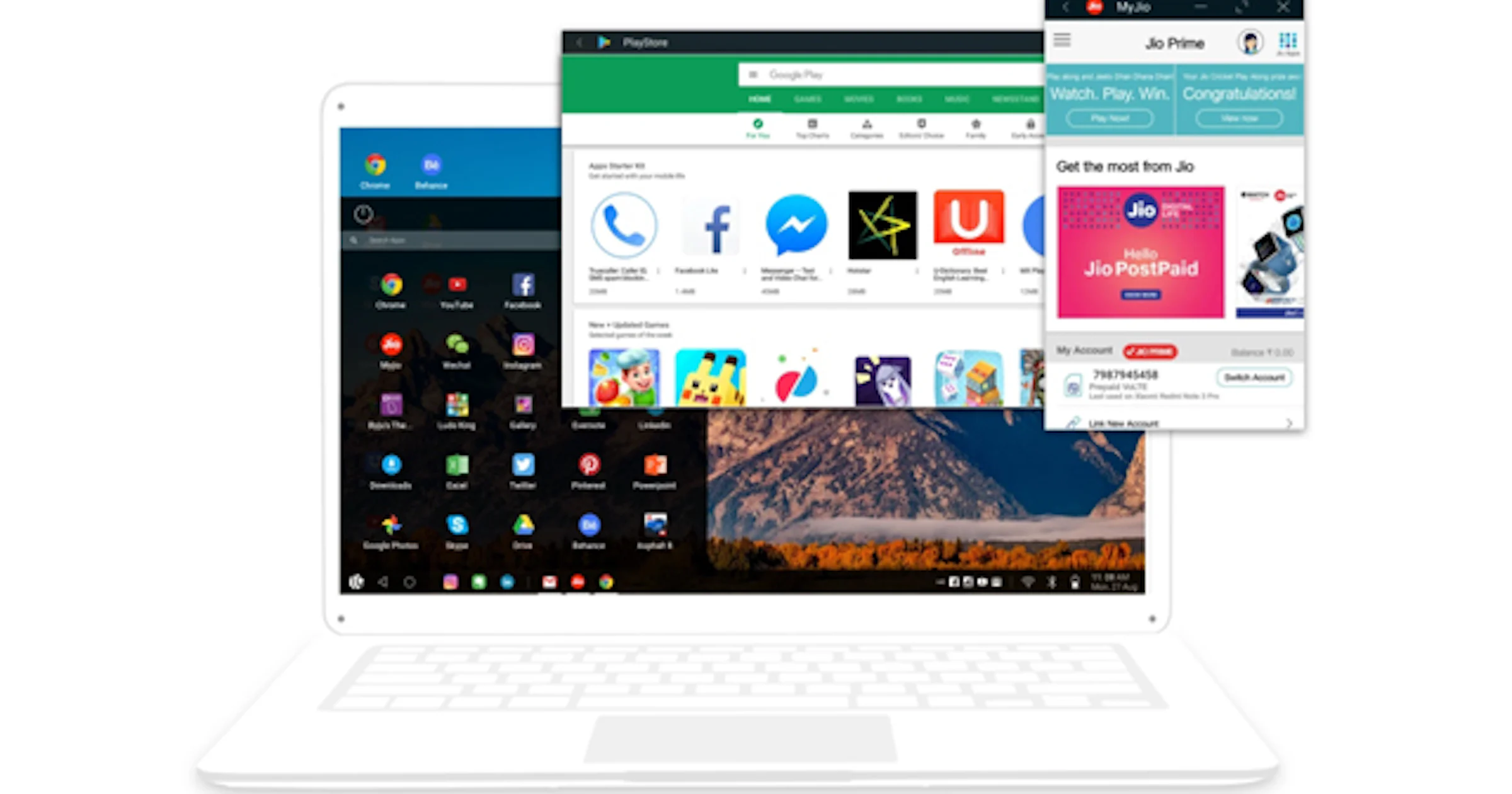 Android-apps op pc gebruiken met PrimeOS