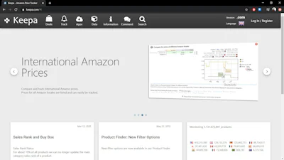 Keepa: Amazon prijzen in de gaten houden