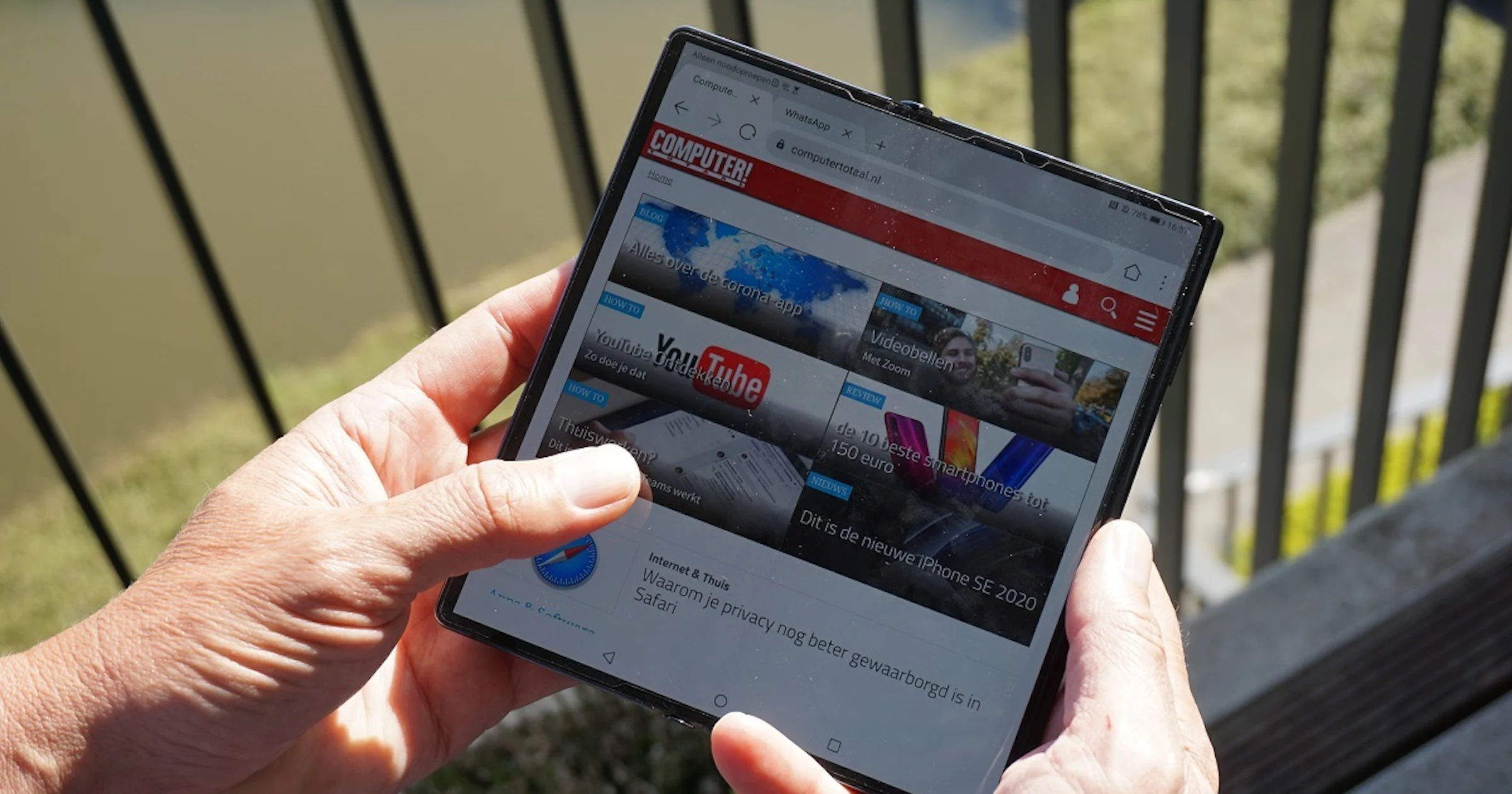 Huawei Mate Xs: kijken, kijken, niet kopen
