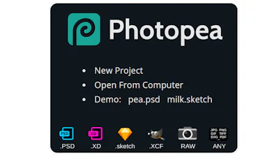 Aan de slag met gratis Photoshop-alternatief Photopea