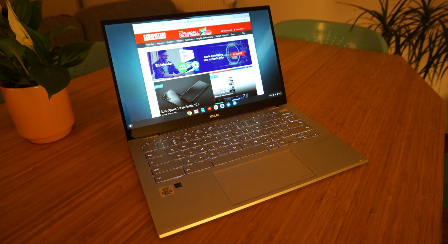 Asus en Google lanceren luxe Chromebook Flip C436