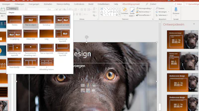 PowerPoint-presentatie mooi maken met Designer-functie
