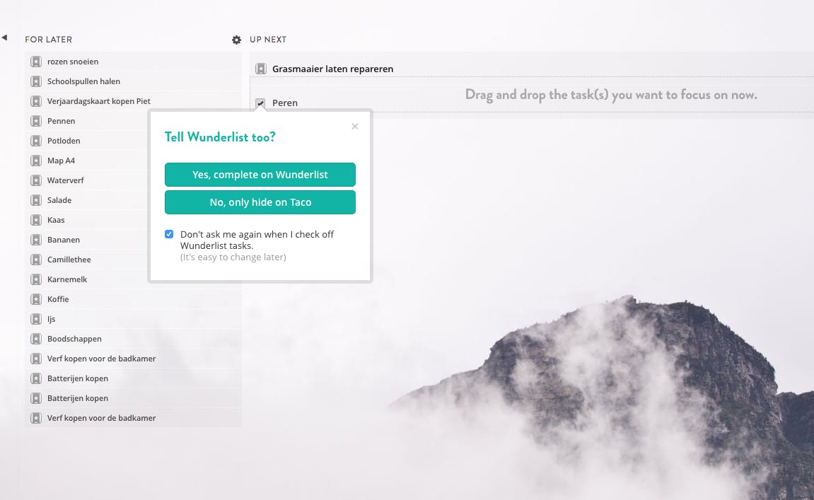 Taco: al je to do’s in de browser