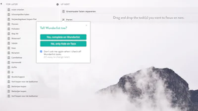 Taco: al je to do’s in de browser