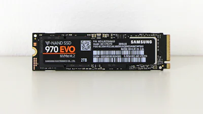 Samsung 970 EVO - Weer een versnelling er bij