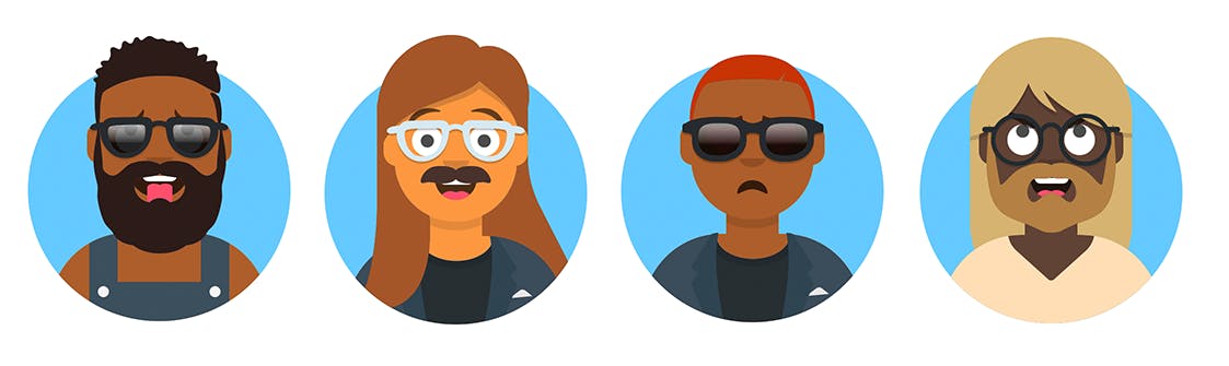 Maak een nieuwe profielfoto met Avataaars Generator