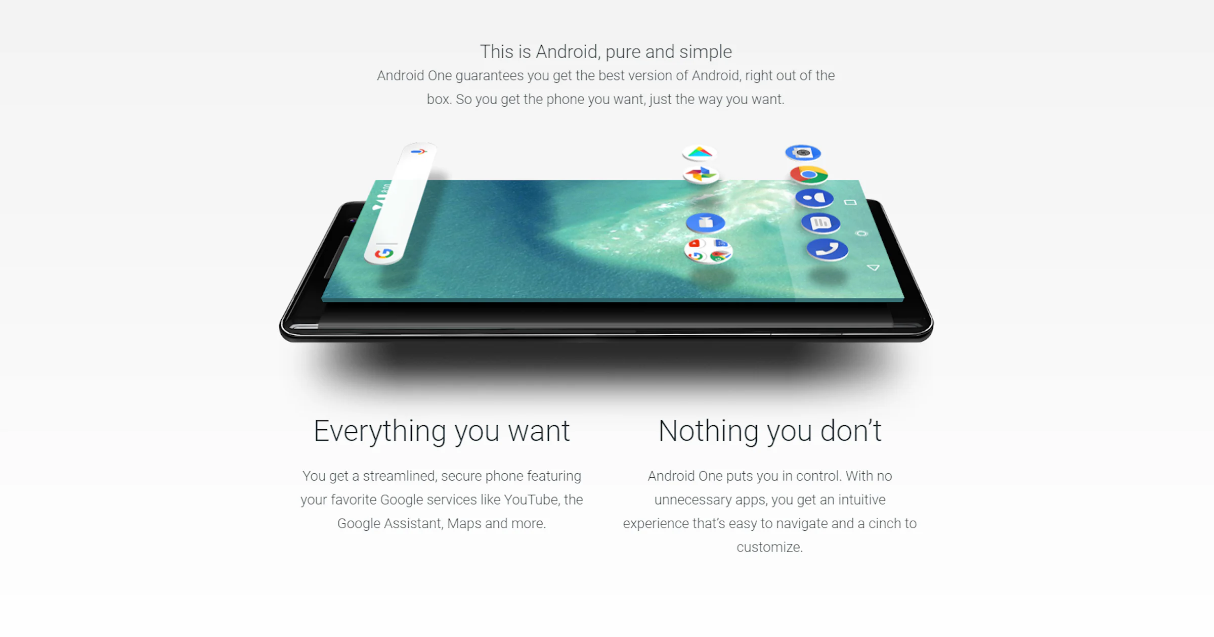 Geef je smartphone de Android One-look