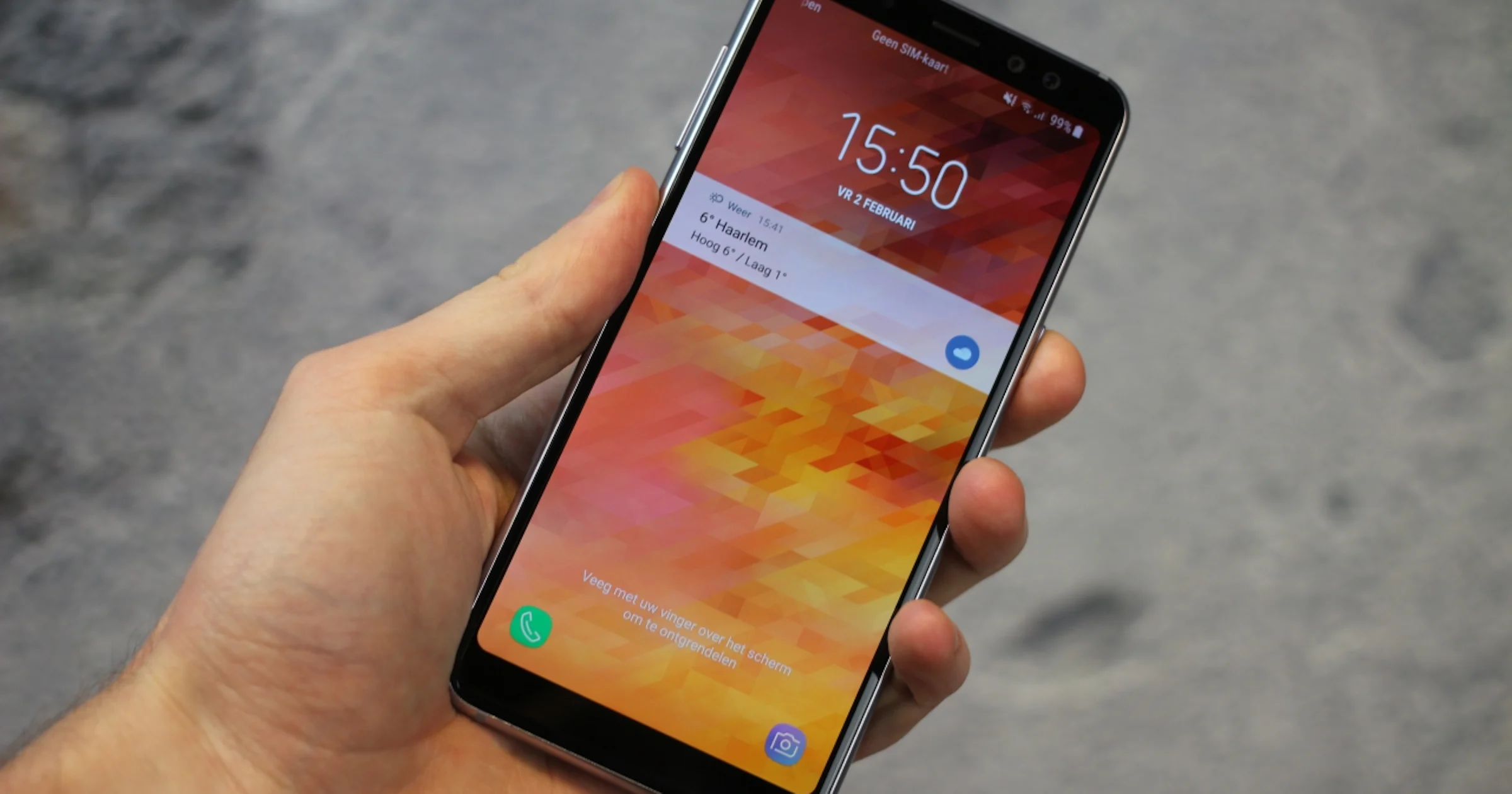Galaxy A8 (2018) - Tussen wal en vlaggenschip