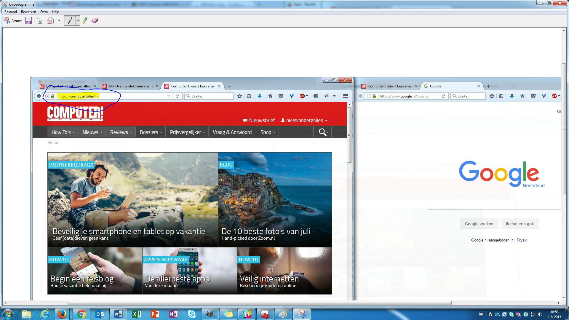 Zo maak je een screenshot in Windows
