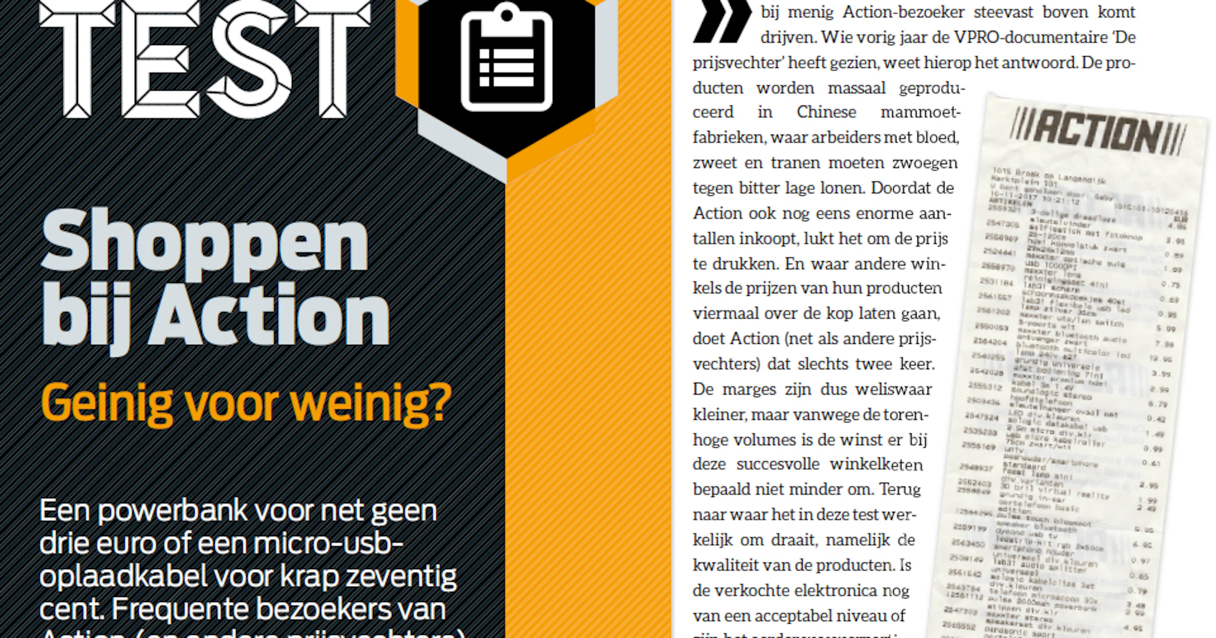 Wij bewijzen: budget-tech Action is prima bruikbaar