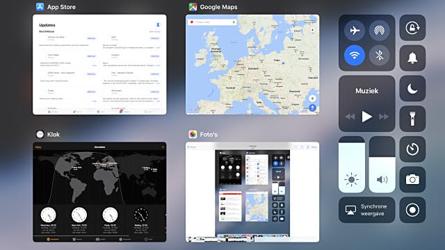 Pas het Bedieningspaneel in iOS 11 aan