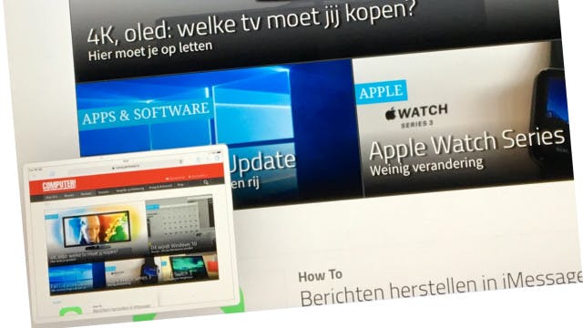 Screenshots zijn in iOS 11 nu ook direct te bewerken