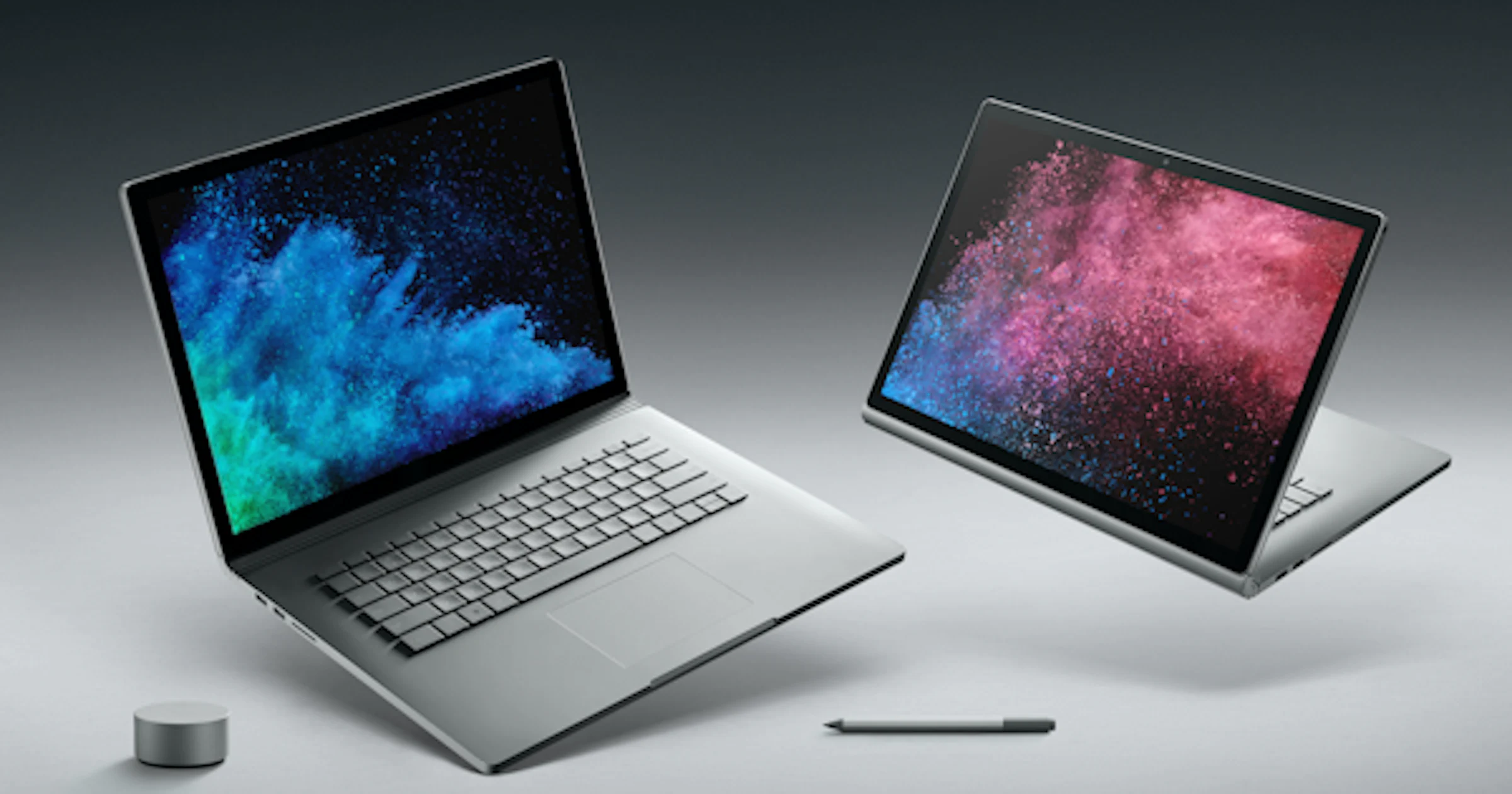 Microsoft kondigt nieuwe Surface Book 2 aan