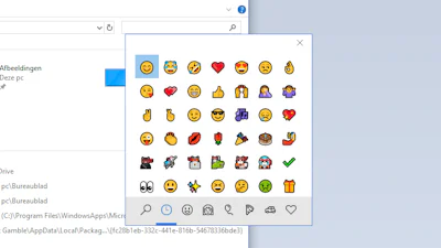 Zo gebruik je de nieuwe emoji-functie in Windows 10
